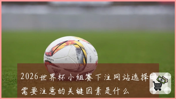 2026世界杯小组赛下注网站选择时需要注意的关键因素是什么
